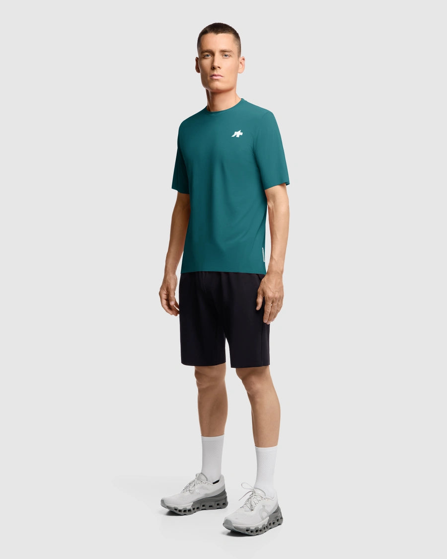 ASSOS TACTICA POST RIDE T5 Lyhythihainen Jersey Deep Petrol (Syvä bensiini)