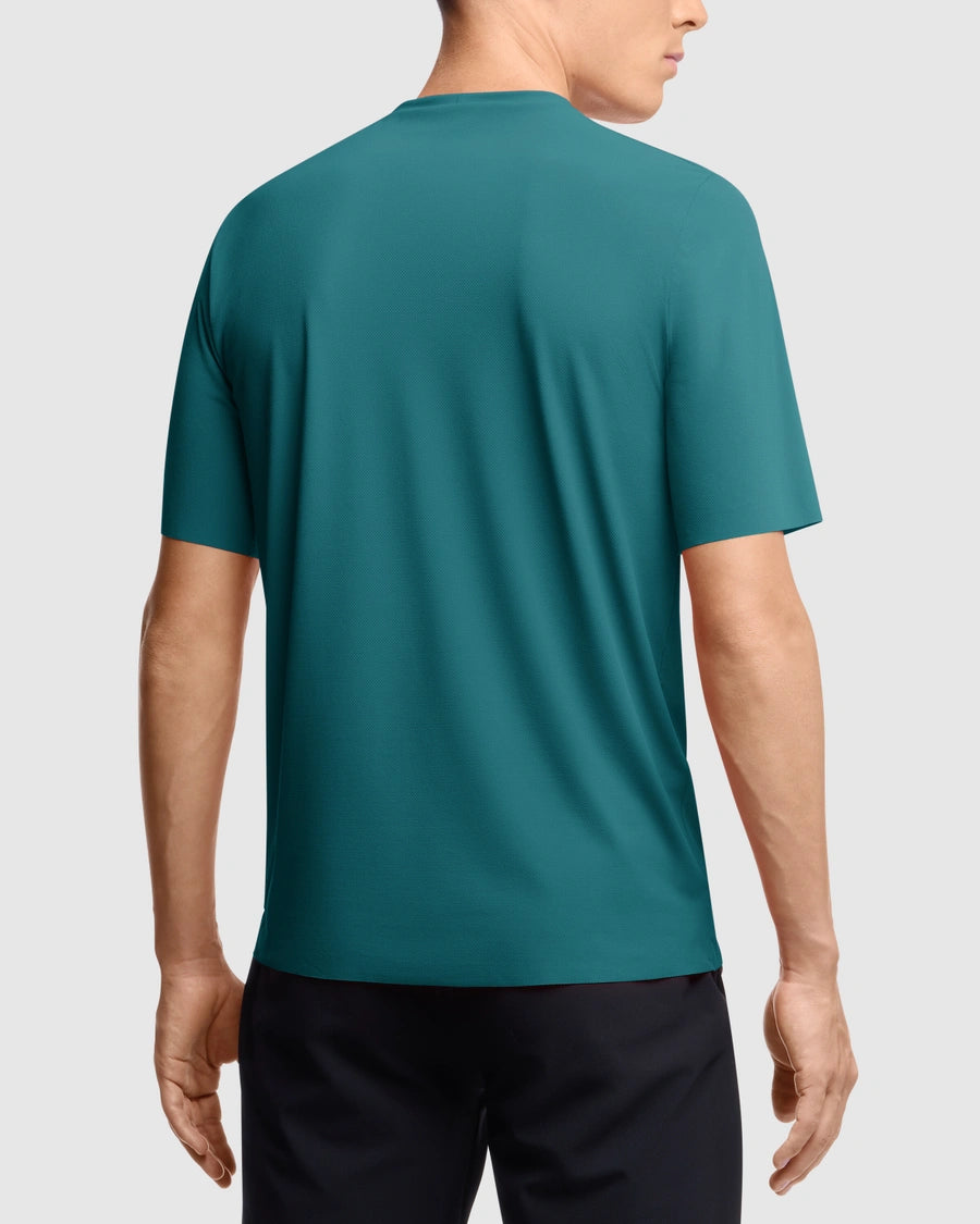 ASSOS TACTICA POST RIDE T5 Lyhythihainen Jersey Deep Petrol (Syvä bensiini)