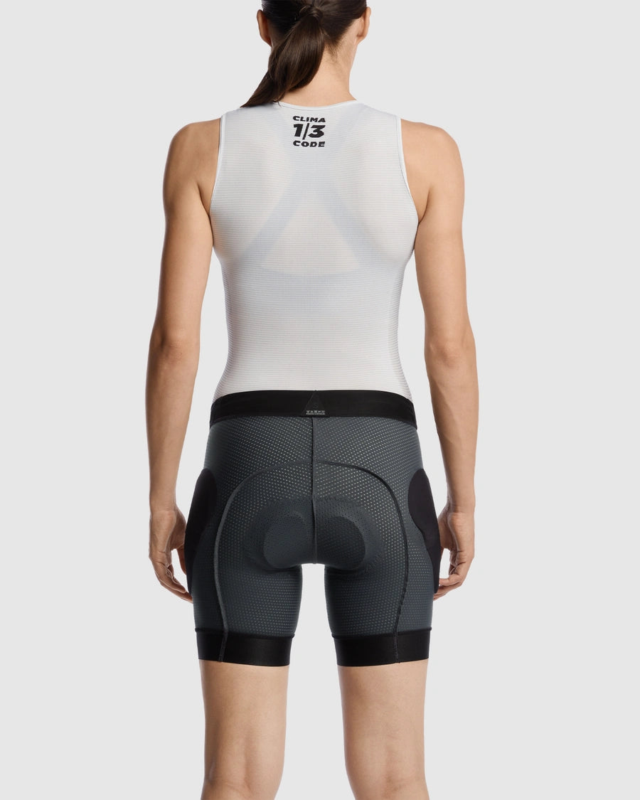 ASSOS TRAIL TACTICA HP T3 Naisten lyhyet harmaat harmaat