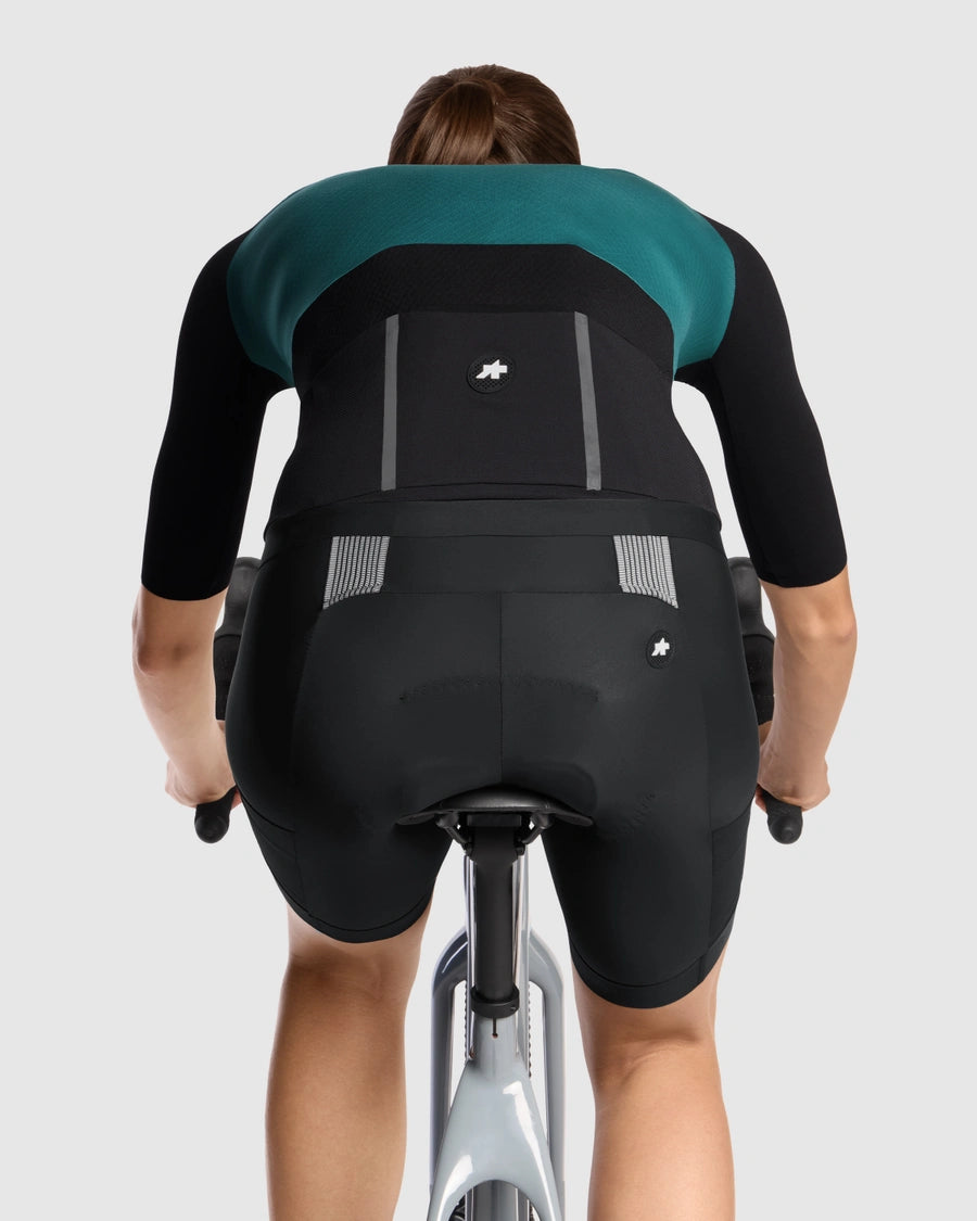 ASSOS TACTICA POST RIDE T5 Lyhythihainen Jersey Naisten vihreä