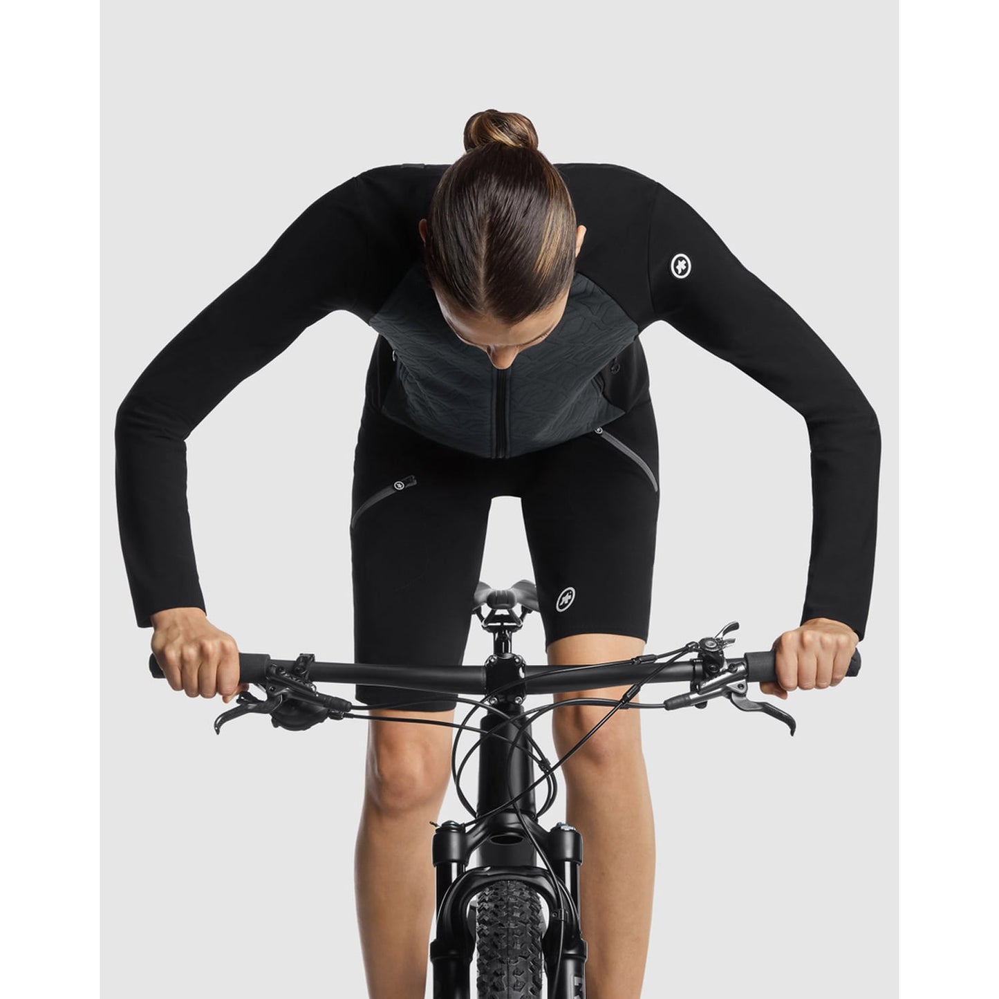 ASSOS TRAIL STEPPENWOLF SPRING FALL T3 takki Naisten harmaa