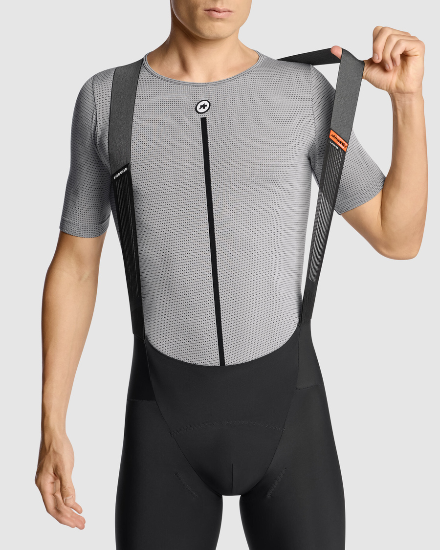 ASSOS NS SKIN LAYER P1 Lyhythihainen alusasu Harmaa