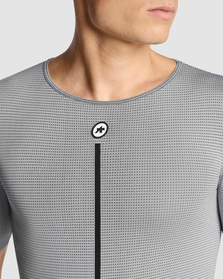 ASSOS NS SKIN LAYER P1 Lyhythihainen alusasu Harmaa