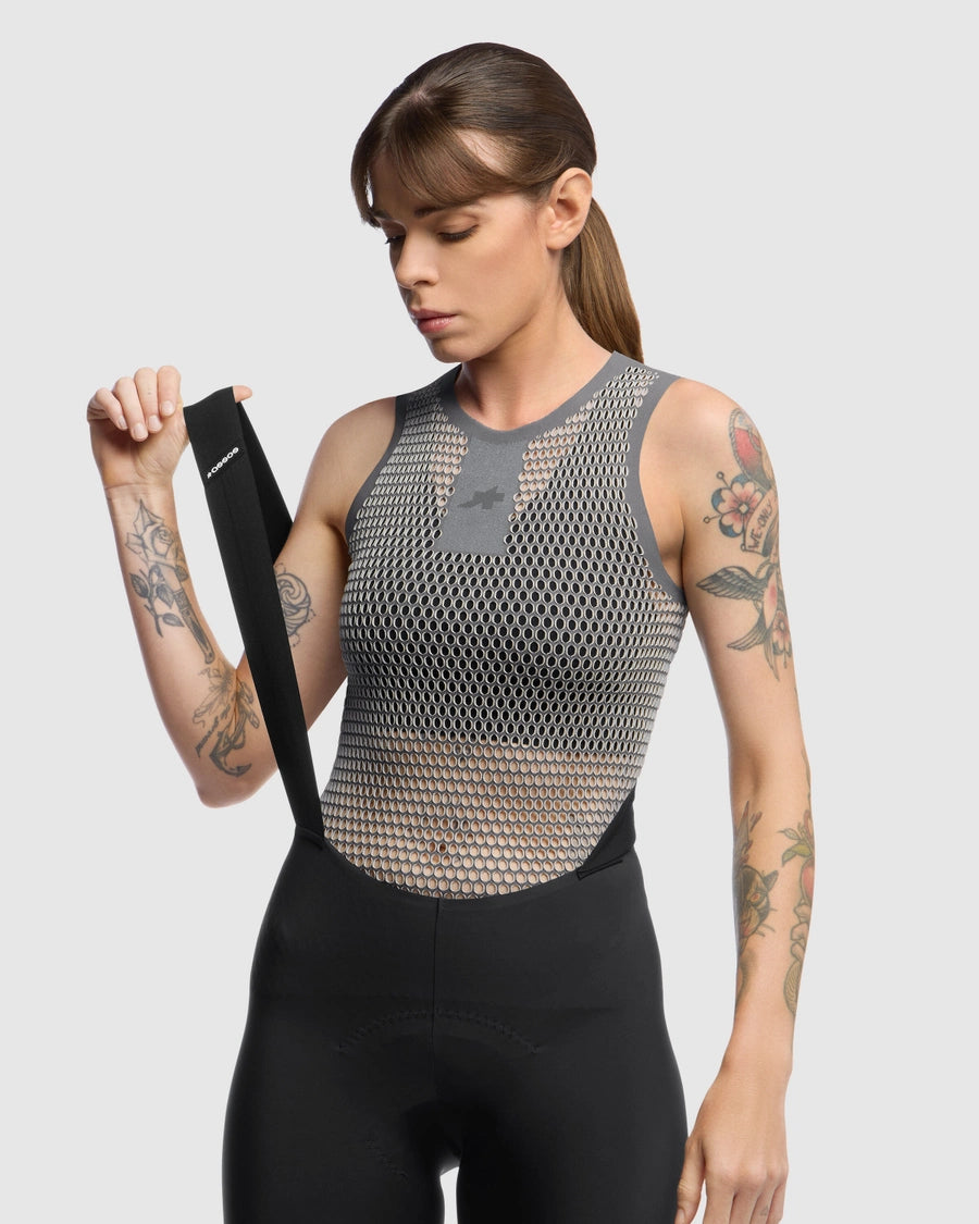 ASSOS EQUPE NS SKIN P1 Hihaton alusasu Harmaa