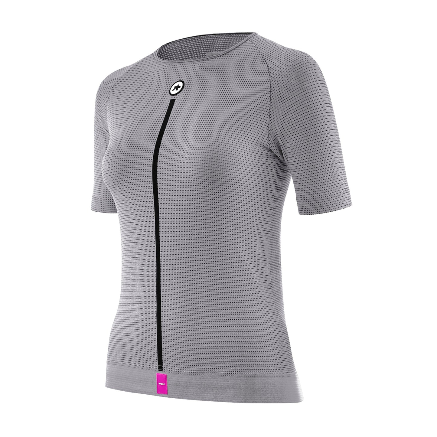 ASSOS NS SKIN LAYER P1 -naisten lyhythihainen aluspaita, harmaa