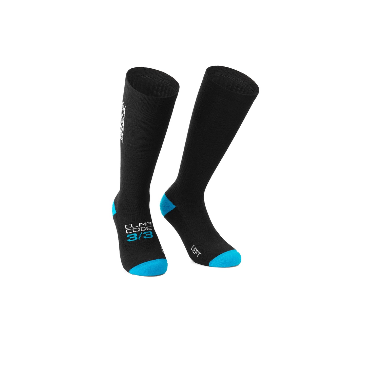 ASSOS ULTRAZ WINTER FUGU -sukat, musta