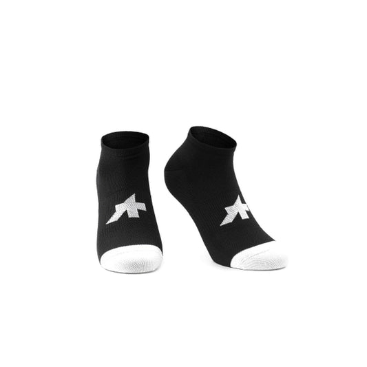 ASSOS RS SUPERLEGER LOW -sukat, musta