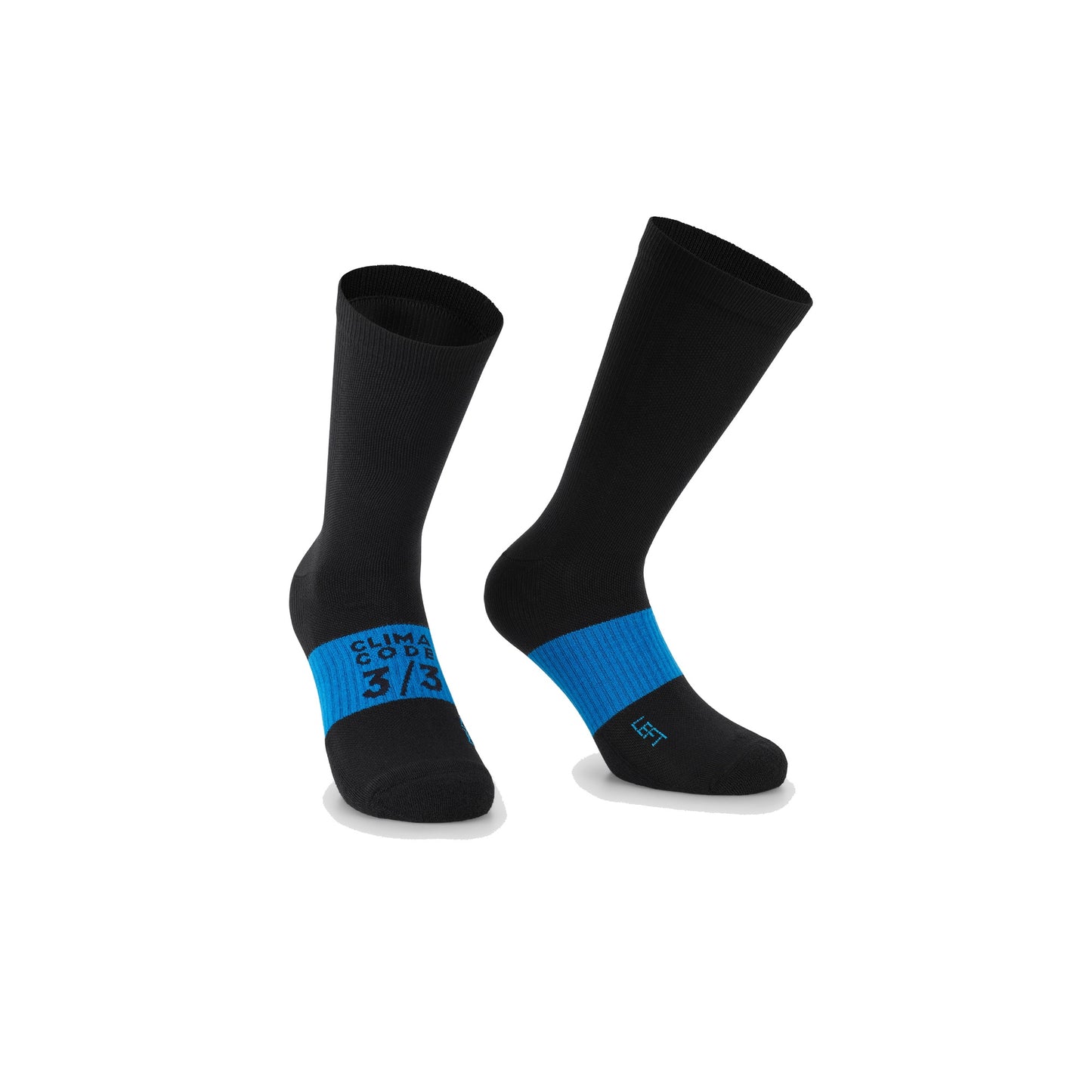 ASSOS WINTER EVO -sukat, musta