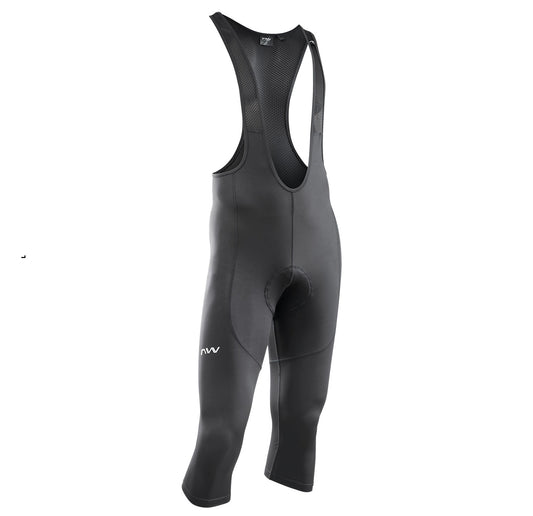 NORTWAVE ACTIVE 3/4 Bibtights Musta