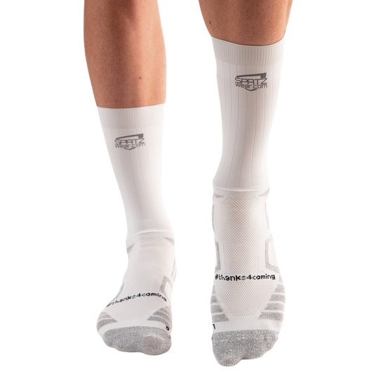 SPATZWEAR SPATZ AERO SOKZ Sukat Valkoinen