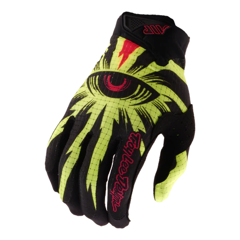 TROY LEE DESIGNS AIR CYCLOPS käsineet Musta/Keltainen