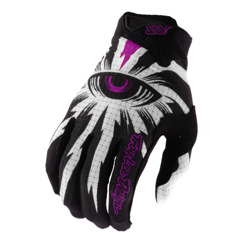 TROY LEE DESIGNS AIR CYCLOPS Junior hanskat Musta/Fushia
