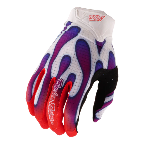 TROY LEE DESIGNS AIR OVERSPRAY Käsineet Valkoinen/Lila