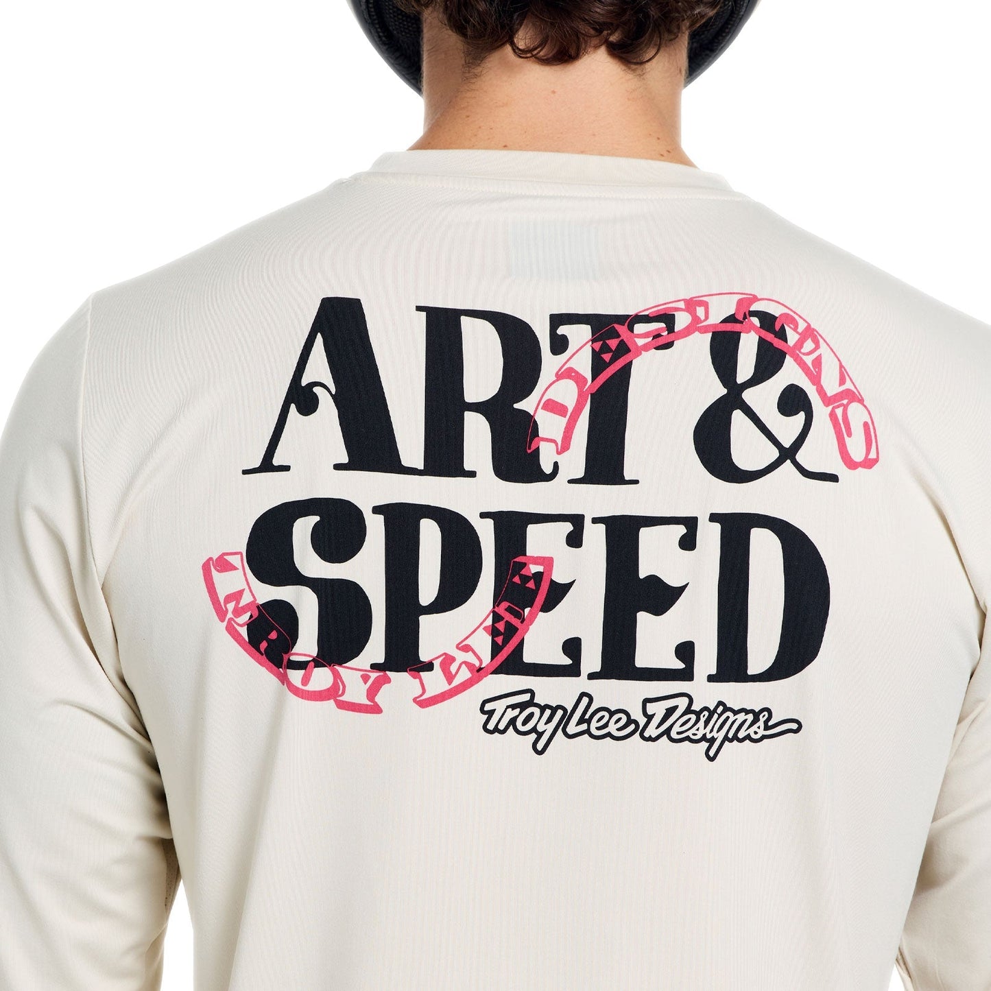 TROY LEE DESIGNS RUCKUS RIDE ART ET SPEED Pitkähihainen Pumice Jersey -paita