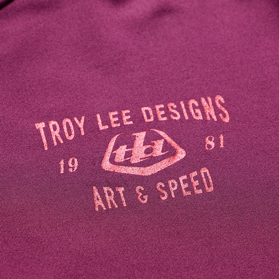 TROY LEE DESIGNS RUCKUS RIDE LOCKDOWN pitkähihainen trikoo Sangriaa