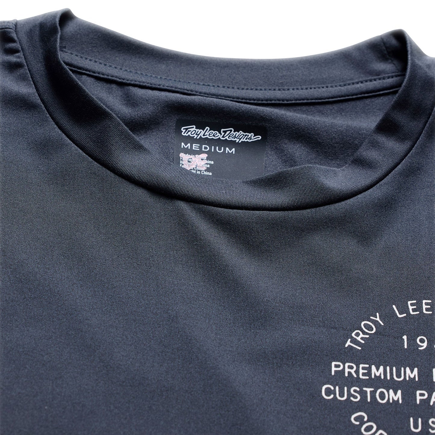 TROY LEE DESIGNS RUCKUS RIDE PRESSED pitkähihainen hiilipintainen Jersey