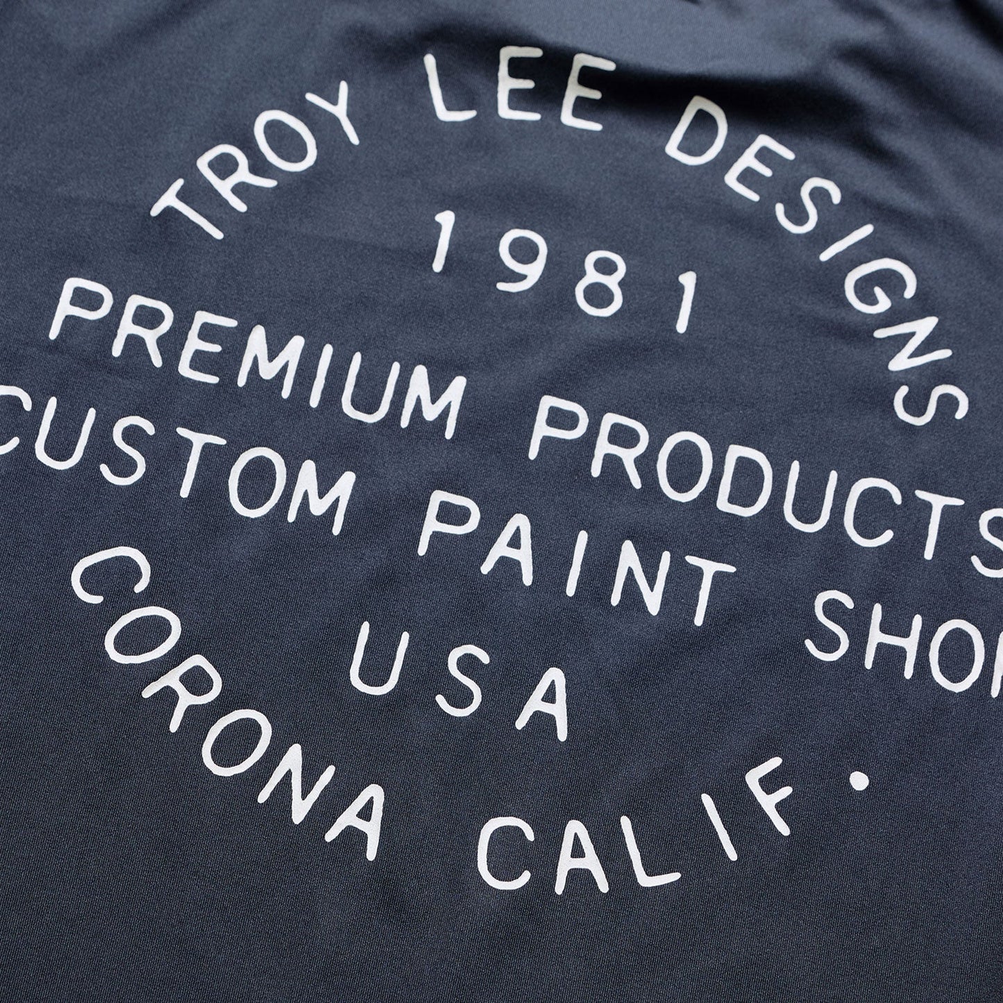 TROY LEE DESIGNS RUCKUS RIDE PRESSED pitkähihainen hiilipintainen Jersey