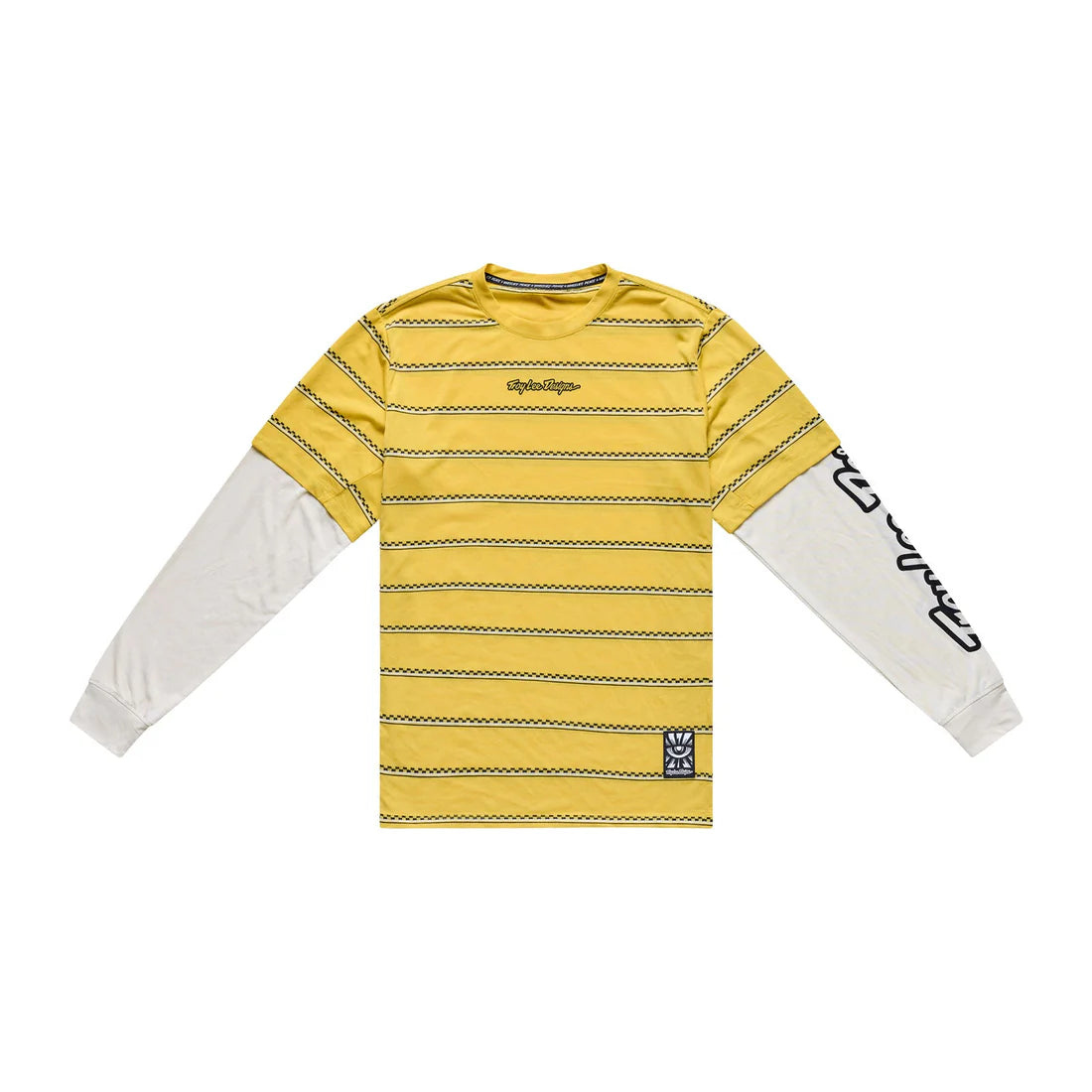 TROY LEE DESIGNS SKYLINE FAKIE RIDE Jersey pitkähihainen keltainen
