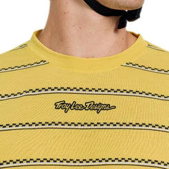 TROY LEE DESIGNS SKYLINE FAKIE RIDE Jersey pitkähihainen keltainen