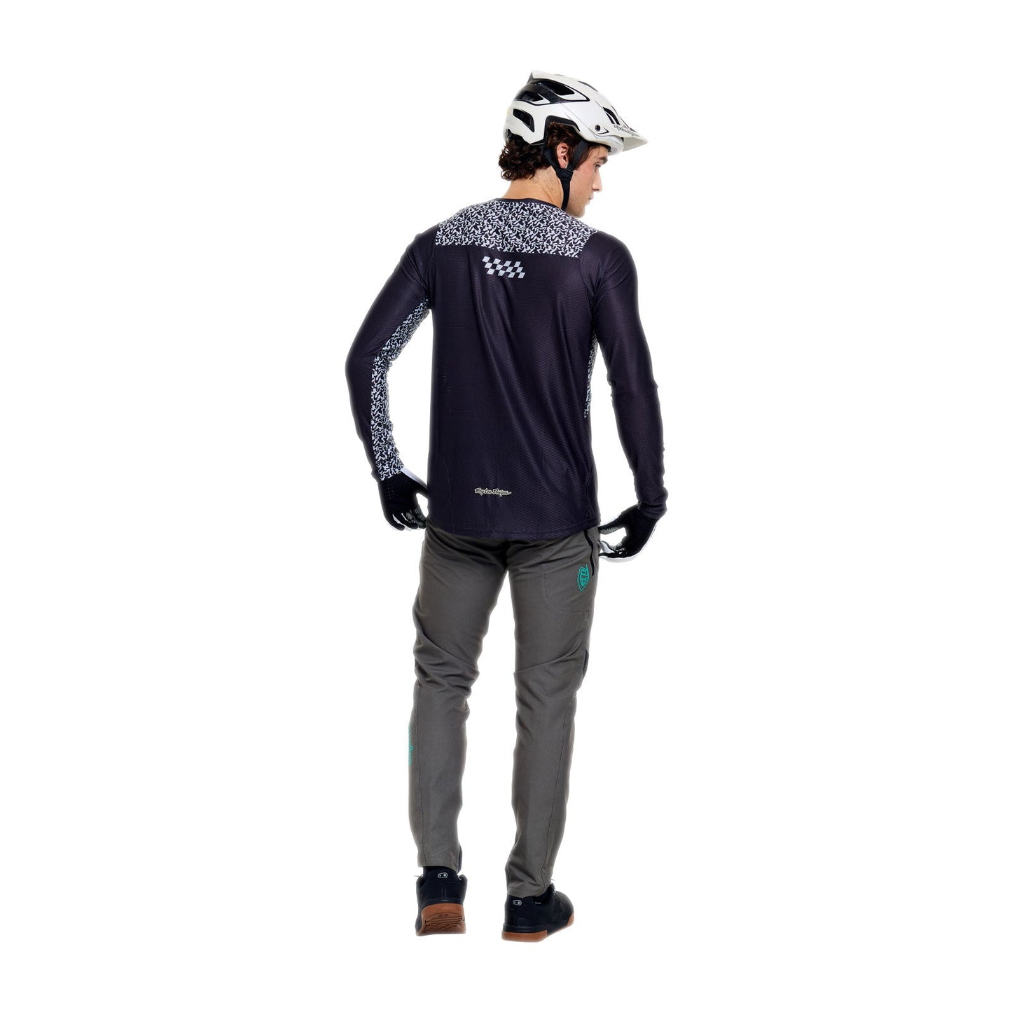 TROY LEE DESIGNS SKYLINE PRO AIR RIDGELINE Pitkähihainen Carbon-paita