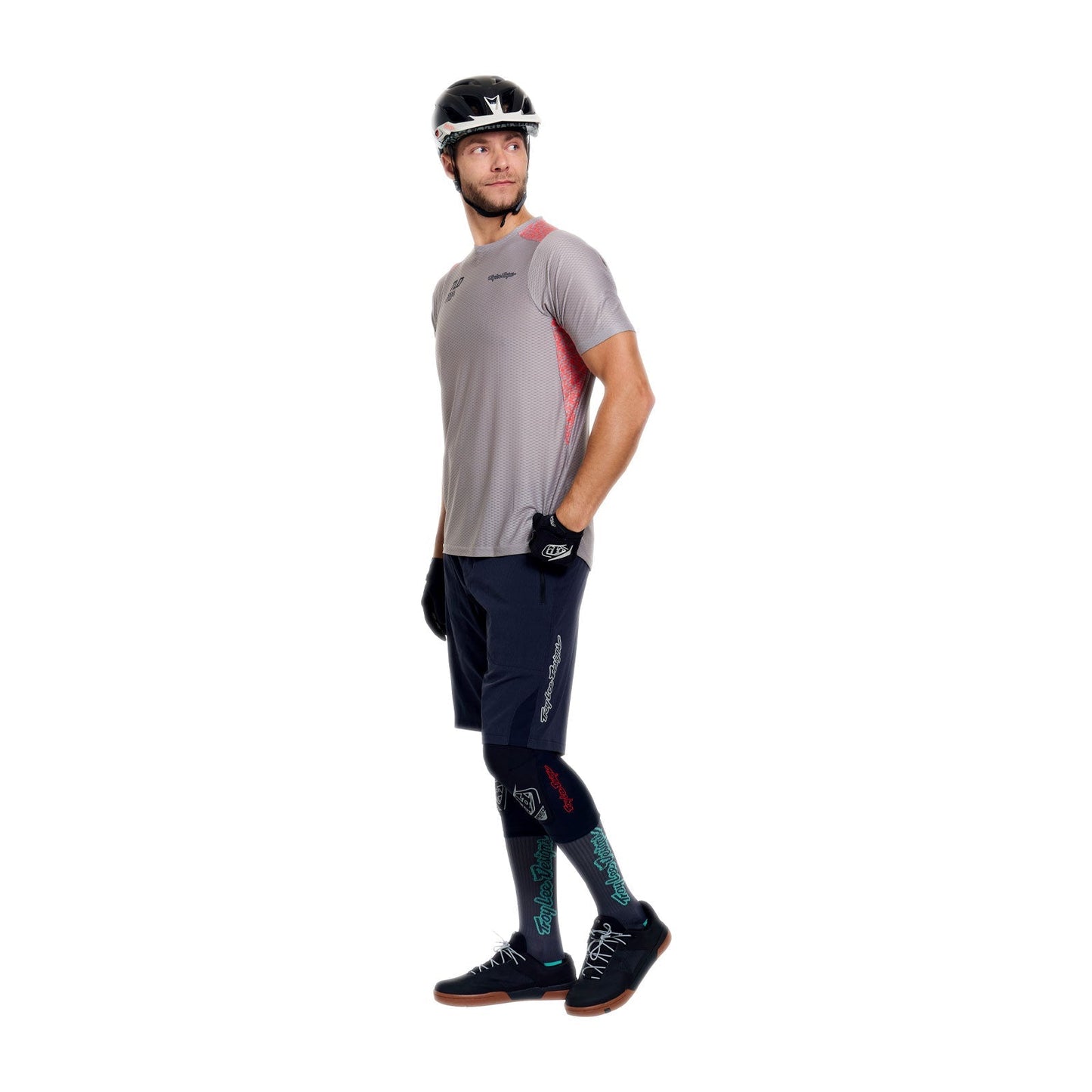 TROY LEE DESIGNS SKYLINE PRO AIR RIDGELINE Lyhythihainen trikoo kivi