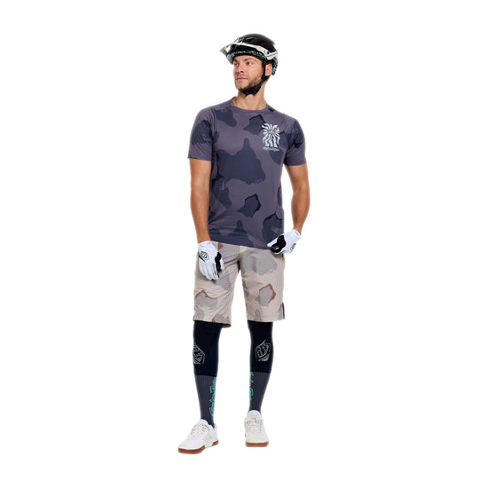 TROY LEE DESIGNS SKYLINE PRO FLOW CAMO Pumice-shortsit vuorella BN3TH