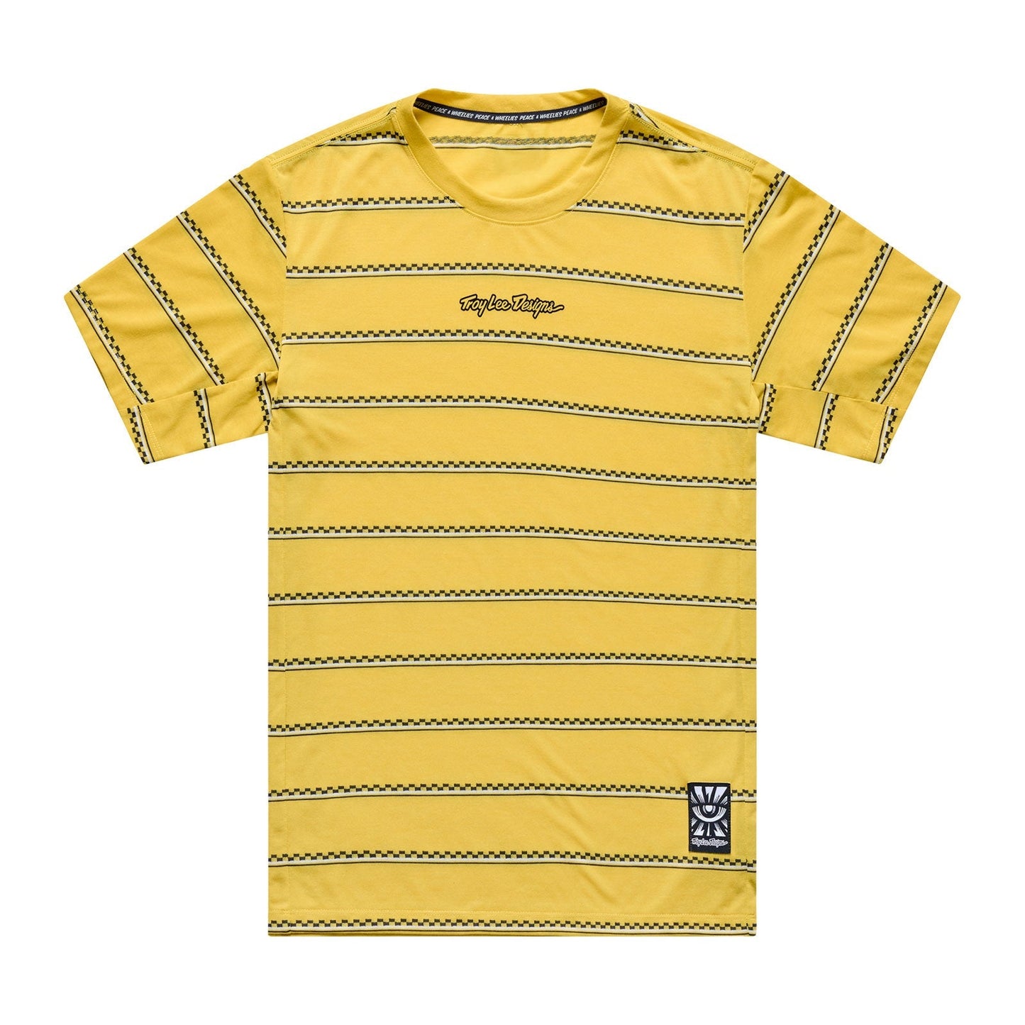 TROY LEE DESIGNS SKYLINE FAKIE RIDE Jersey lyhythihainen keltainen