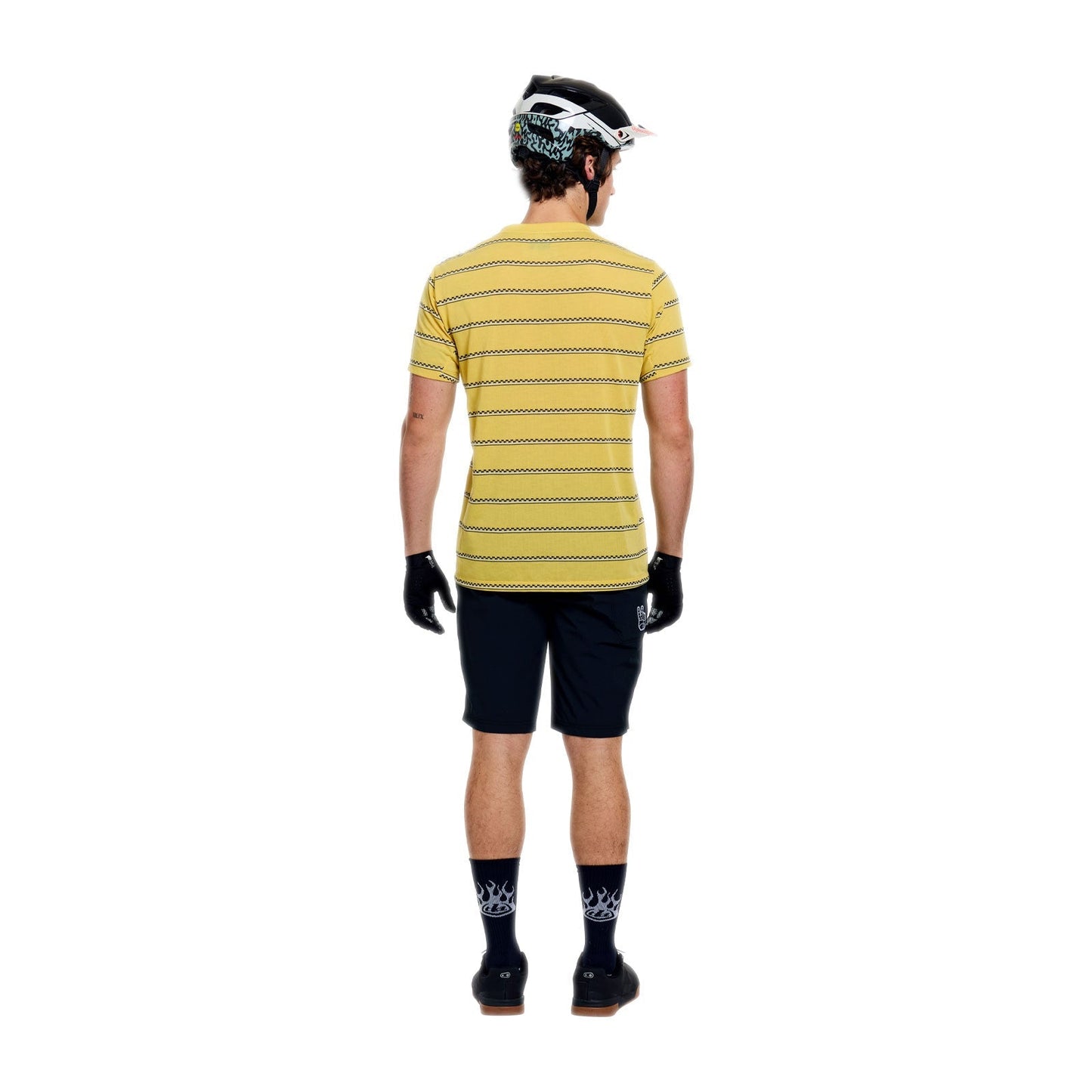 TROY LEE DESIGNS SKYLINE FAKIE RIDE Jersey lyhythihainen keltainen