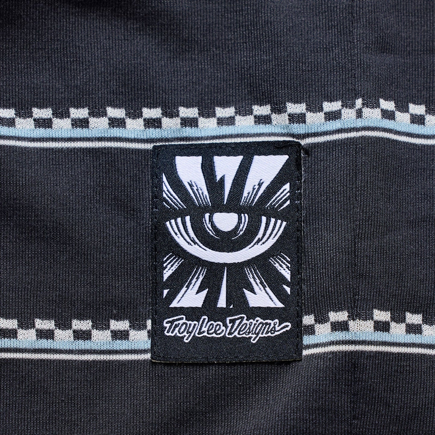 TROY LEE DESIGNS SKYLINE FAKIE RIDE Jersey Carbon lyhythihainen trikoo