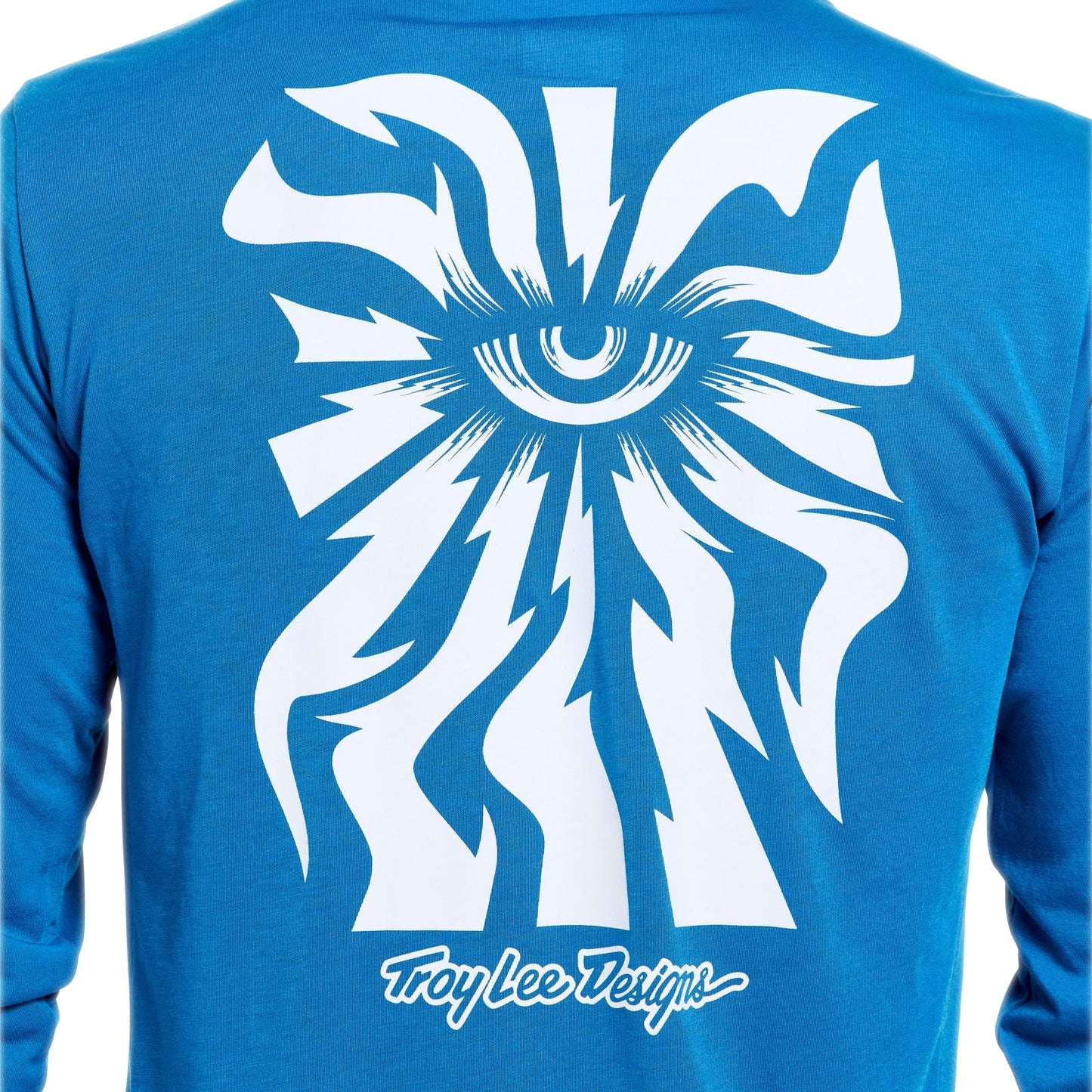 TROY LEE DESIGNS SKYLINE RIDE ONE EYE AERO Jersey pitkähihainen sininen