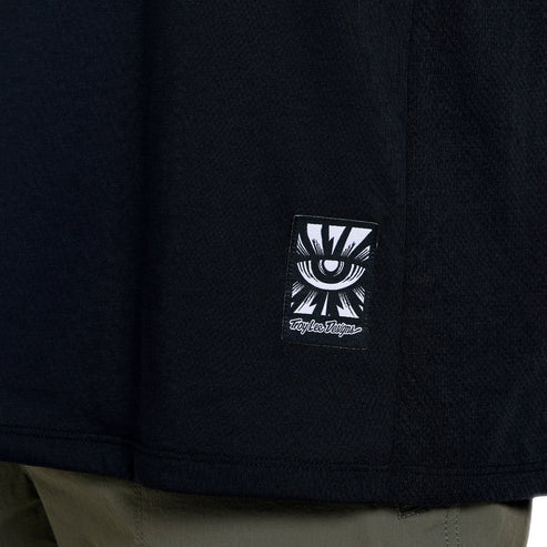 TROY LEE DESIGNSSKYLINE RIDE SIGNATURE Trikoo Lyhythihainen musta/vihreä