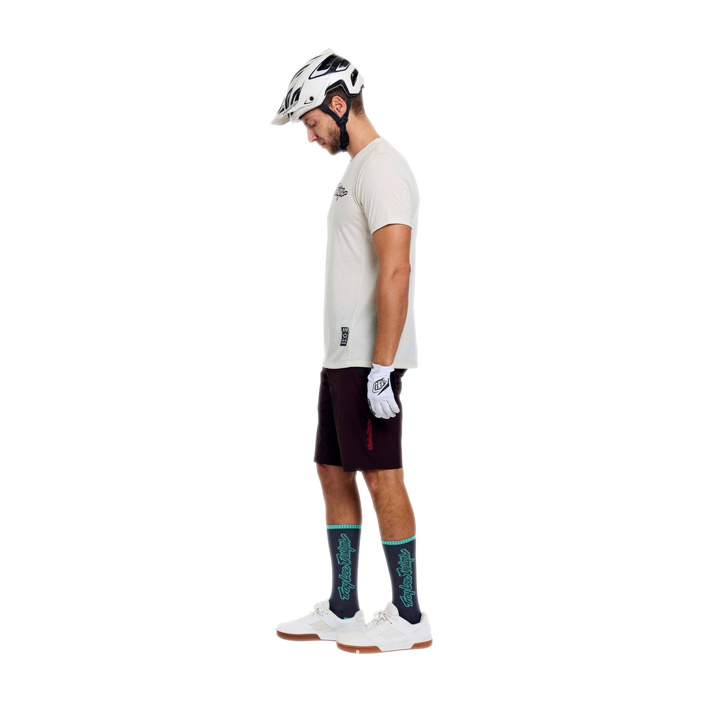 TROY LEE DESIGNS SKYLINE RIDE SIGNATURE lyhythihainen trikoo Pumice