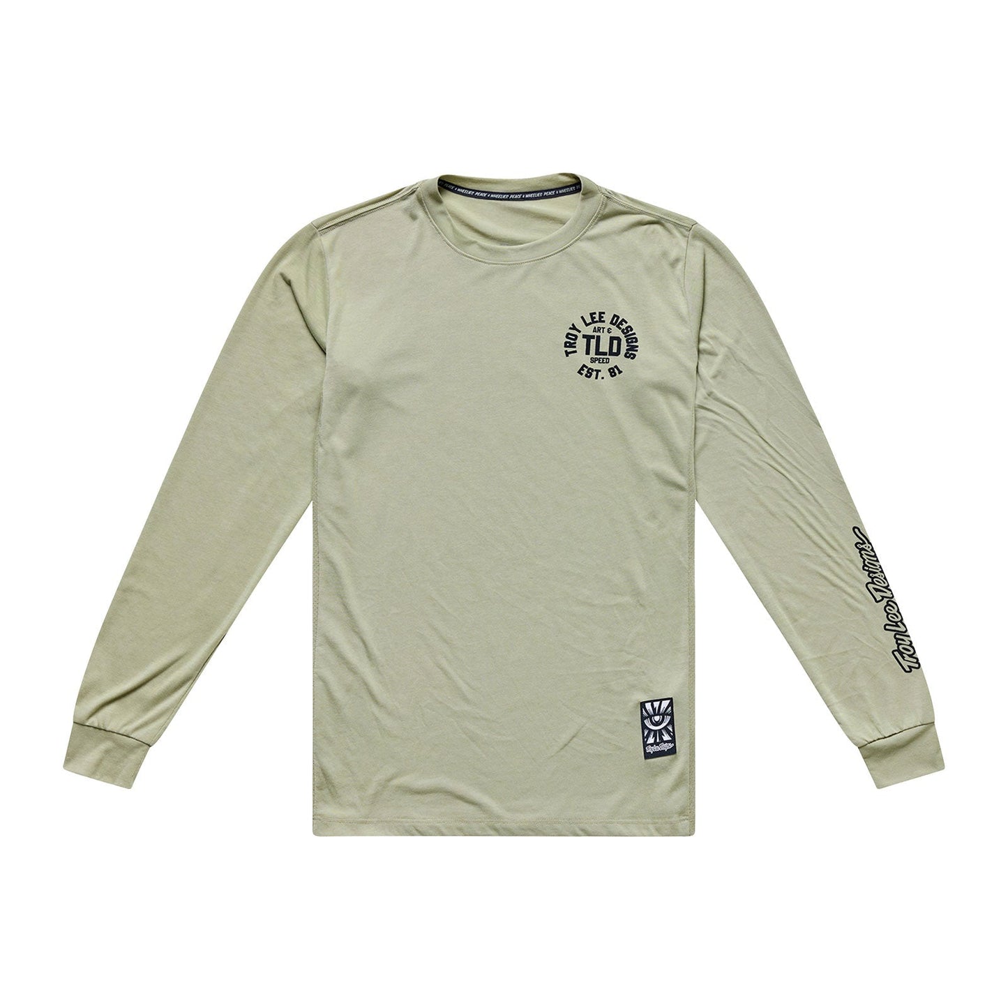 TROY LEE DESIGNS SKYLINE RIDE STAMPS pitkähihainen Jersey Sage