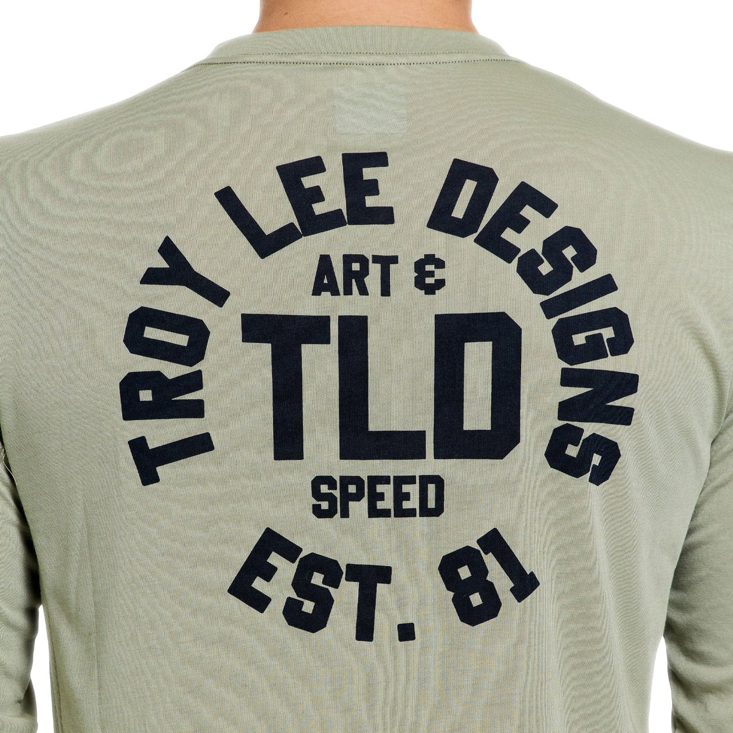 TROY LEE DESIGNS SKYLINE RIDE STAMPS pitkähihainen Jersey Sage