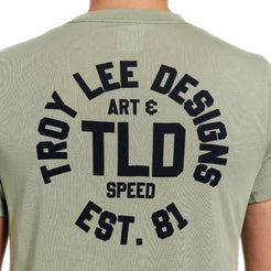 TROY LEE DESIGNSSKYLINE RIDE STAMPS Jersey Lyhythihainen Sage Sage