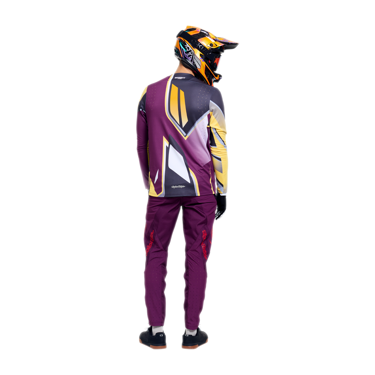 TROY LEE DESIGNS SPRINT PRO LOWRIDER pitkähihainen trikoo Sangriaa