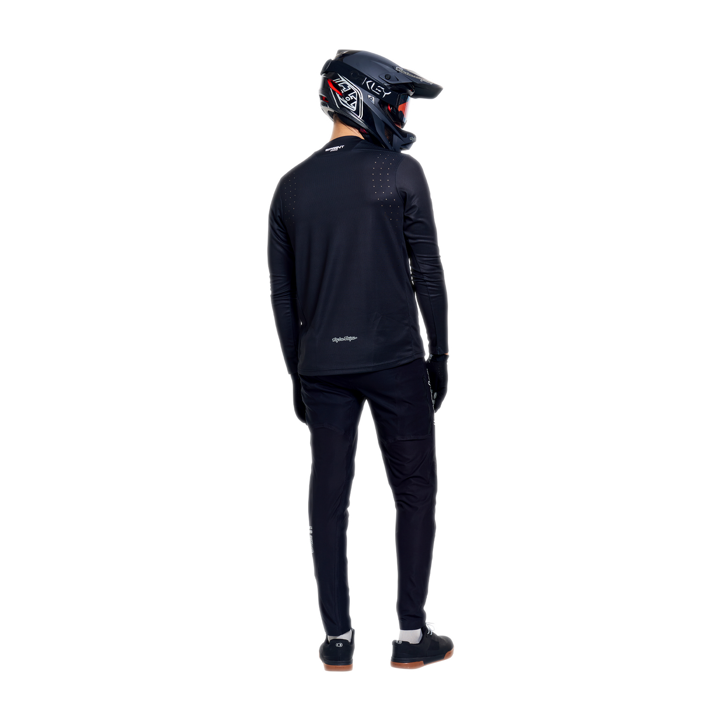 TROY LEE DESIGNS SPRINT PRO MONO pitkähihainen pelipaita musta