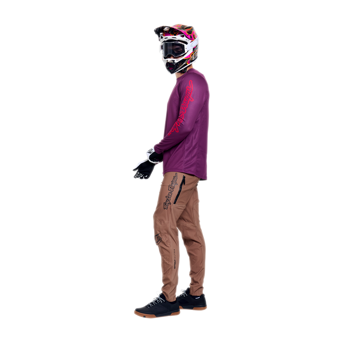 TROY LEE DESIGNS SPRINT PRO Mono pitkähihainen trikoo Sangriaa