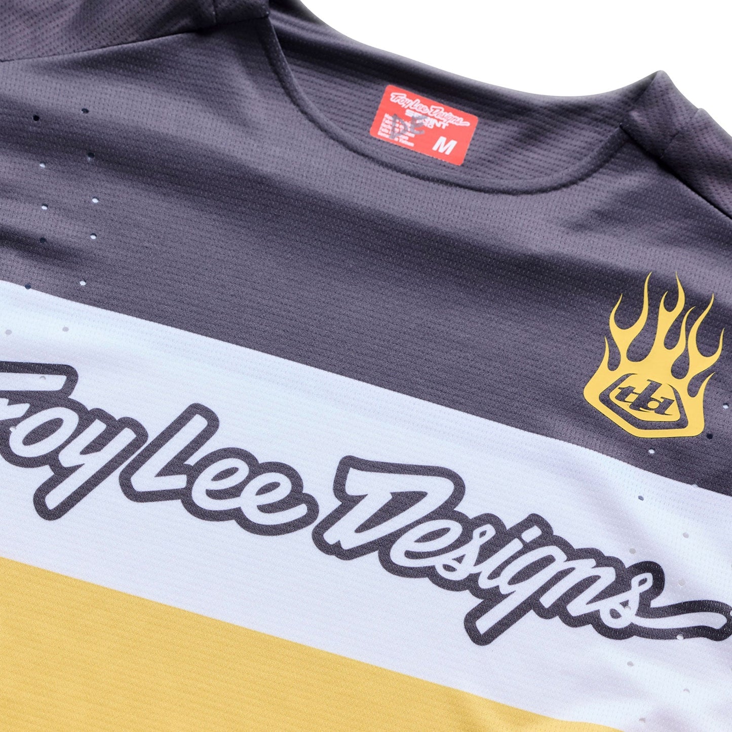 TROY LEE DESIGNS SPRINT PRO YO MOTO pitkähihainen trikoo Musta/Keltainen