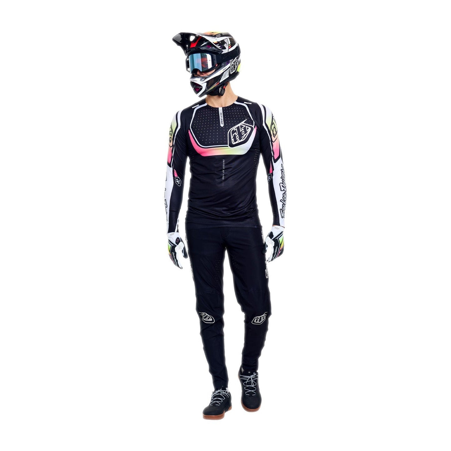 TROY LEE DESIGNS SPRINT ULTRA PROTON pitkähihainen pelipaita musta