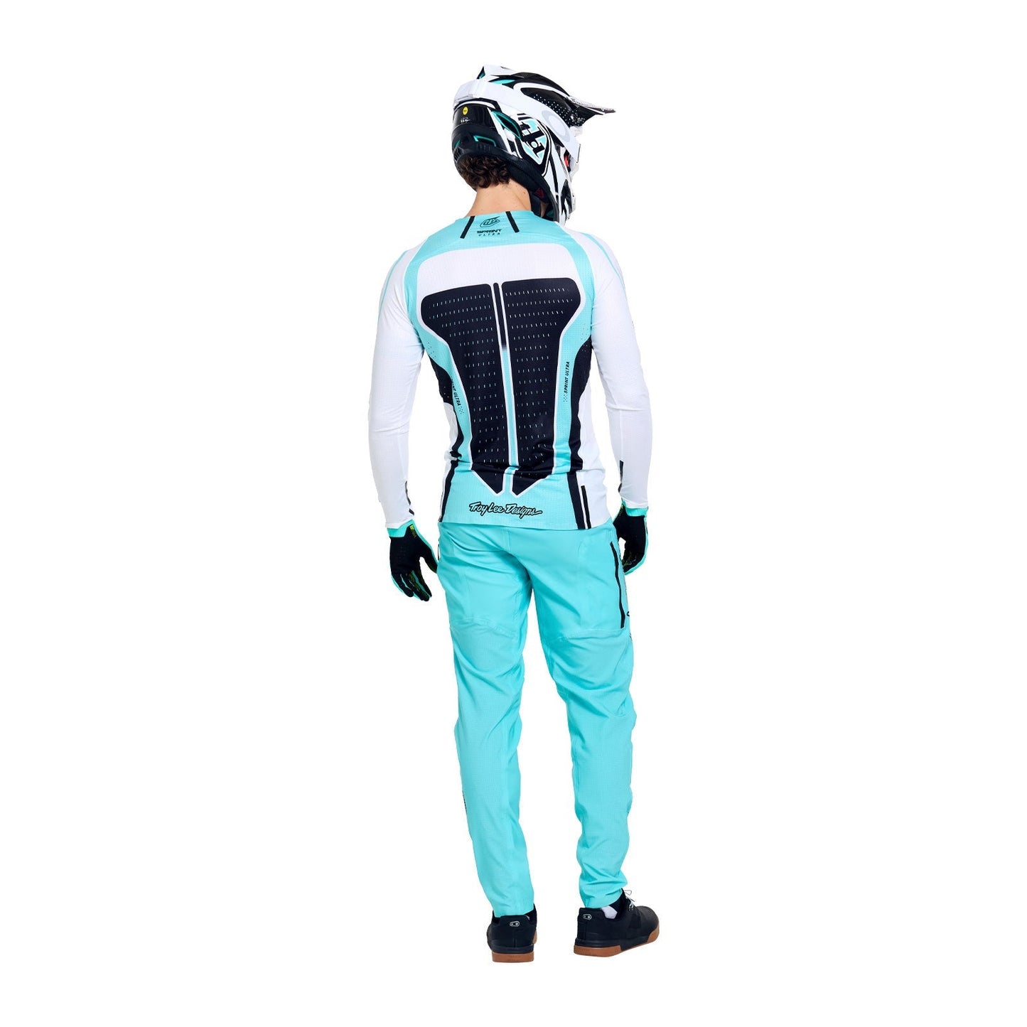 TROY LEE DESIGNS SPRINT ULTRA PROTON pitkähihainen pelipaita valkoinen/sininen