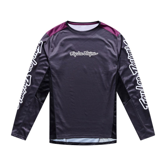 TROY LEE DESIGNS STAGE SIGNATURE Jersey Pitkähihainen hiili