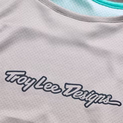 TROY LEE DESIGNS STAGE SIGNATURE Jersey pitkähihainen vaalean harmaa