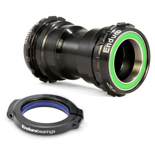 ENDURO BEARINGS TorqTite PF30 alatukivarsi 30mm akseli Ruostumattomasta teräksestä valmistetut laakerit Musta