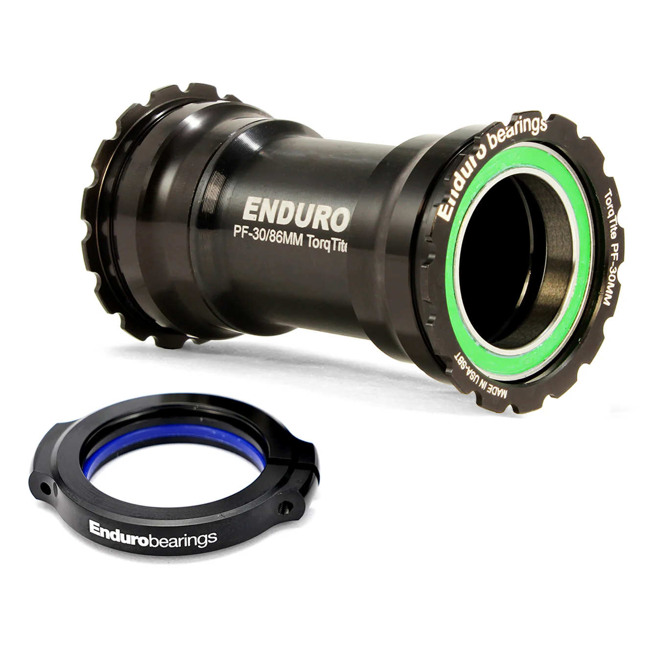 ENDURO BEARINGS TorqTite BB386 Alatukivarsi 30mm akseli - XD-15 Pro - Musta