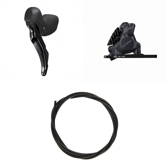 SHIMANO GRX 410 vasen vipu ja etusatula