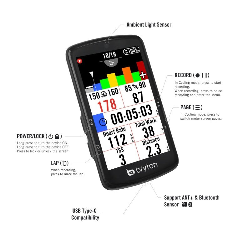 GPS BRYTON RIDER S810E GPS BRYTON RIDER S810E