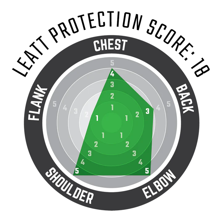 LEATT 3DFAIRFIT LITE EVO Suojaliivi Musta