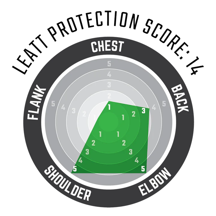 LEATT REAFLEX STEALTH Suojaliivi Musta