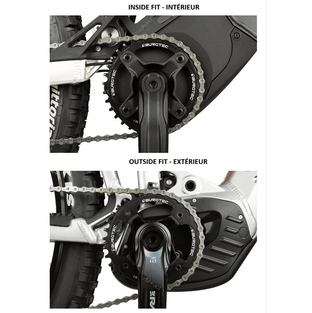 Mono alusta BURGTEC BCD E-BIKE THICK THIN Sisustus Sisustus
